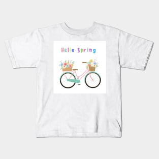 Hello spring Kids T-Shirt